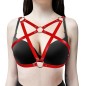 Women Harujuku Leather Vest Sexy Bondage Lingerie