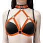 Multiple Color High Neck Bra Chain Harness