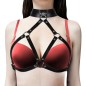 Multiple Color High Neck Bra Chain Harness