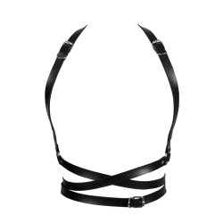 Bondage Cupless Halter Top Body Harness Lingerie