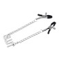 Nipple Clamp With Chain - Slut