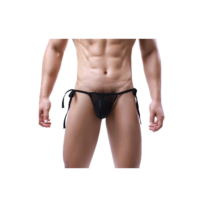 New Thin Bandaged Mesh Panty For Men