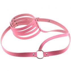 Erotic Bondage Collar Belt