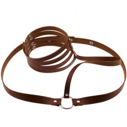 Erotic Bondage Collar Belt