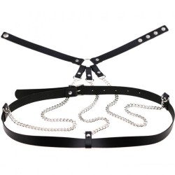 Bondage Collar Waist Chain