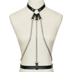 Bondage Collar Waist Chain