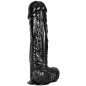 Big Black Dildo With Realistic Veins