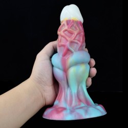 Mixed Color Luminous Martian Dildos