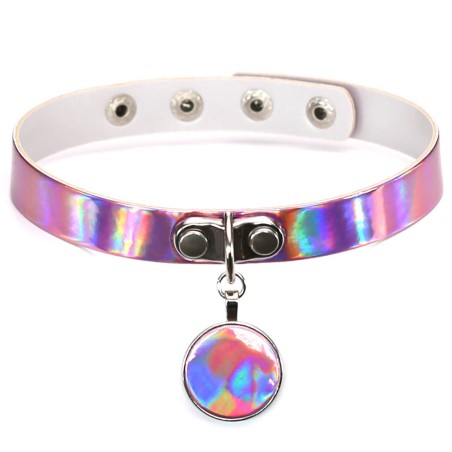 Round Pendant Collar - Laser