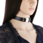 Magnetic Leather Collar