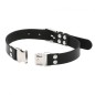 Magnetic Leather Collar