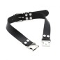 Magnetic Leather Collar