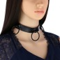 Black Circle Ring Choker