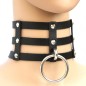 Three Row Choker Collar