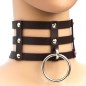 Three Row Choker Collar