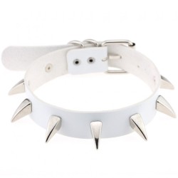 Rivet Spike Neck Strap