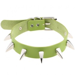 Rivet Spike Neck Strap