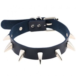 Rivet Spike Neck Strap