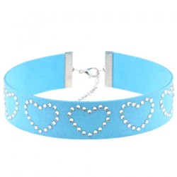 Diamond Rhinestone Love Flannel Collar