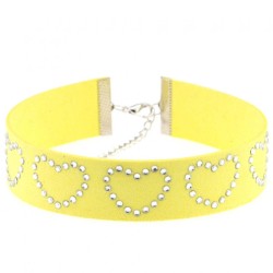 Diamond Rhinestone Love Flannel Collar