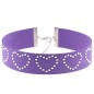 Diamond Rhinestone Love Flannel Collar