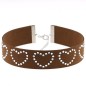 Diamond Rhinestone Love Flannel Collar