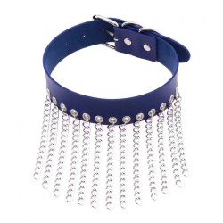 Metal Chain Tassel Collar