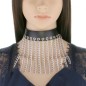 Metal Chain Tassel Collar