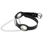 Leather Hole Breathable Chain Collar