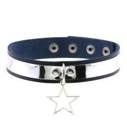 Choker Collar With Pentagram