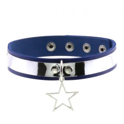 Choker Collar With Pentagram