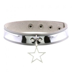 Choker Collar With Pentagram