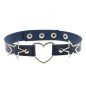 Heart Collar with Pentagram