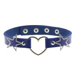 Heart Collar with Pentagram