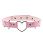 Heart Collar with Pentagram