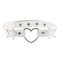 Heart Collar with Pentagram