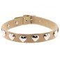 Love Heart Rivets Collar