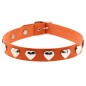 Love Heart Rivets Collar