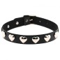 Love Heart Rivets Collar