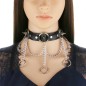 Punk Circle Spikes Collar