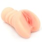 Realistic Ribbed Pussy Masturbator Stroker