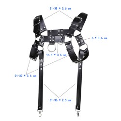 Garter Strap Leather Harness