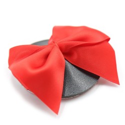 Red Bow Nipple Pasties - PVC