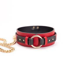 Golden Chain Bondage Collar