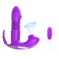 Suction &amp; Thrusting Strap-on Dildo