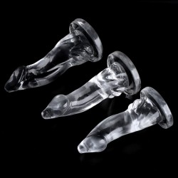 Transparent Realistic Dildo