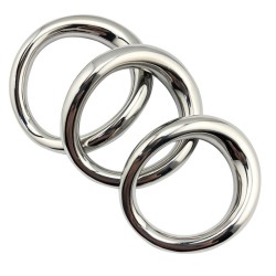 Stainless Steel Magnetic Curved Ring