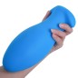 Dragon Egg Soft Silicone Butt Plug - Blue Color