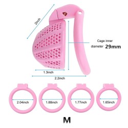 Honeycomb Mesh Lightweight Cock Cage