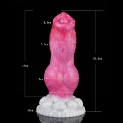 Canine Silicone Cock - Bulldog